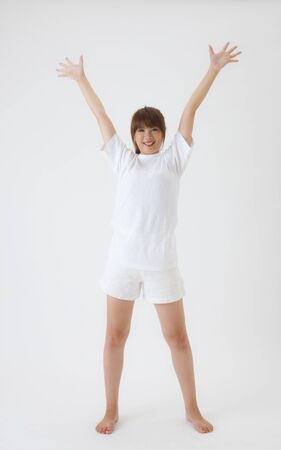 Japanese women in their 30'sの写真素材