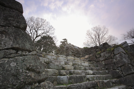 Fukuoka castle ruinsの写真素材