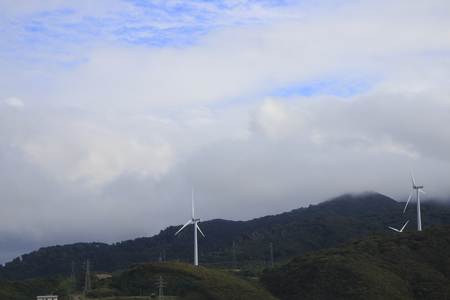 Tappizaki wind powerの写真素材