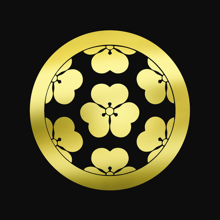 Seven Kata Chosokabe only seven oxalisの写真素材