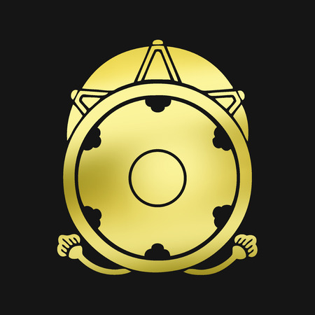 Face-to-face drum face-to-face clutchの写真素材