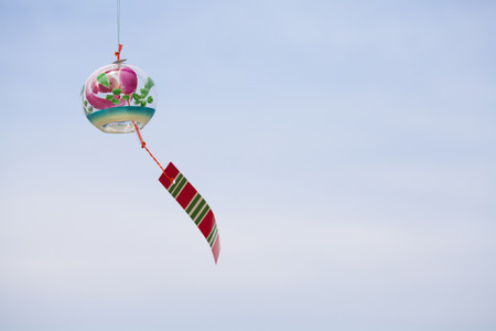 Wind chimesの写真素材