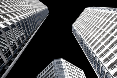 Apartment house groupの写真素材