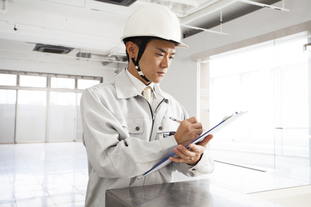 Site foremanの写真素材