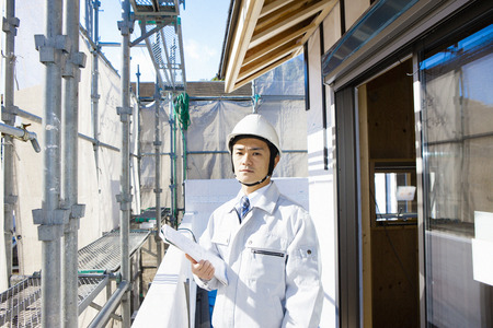 Check the House under construction foreman