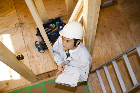 Check the House under construction foreman
