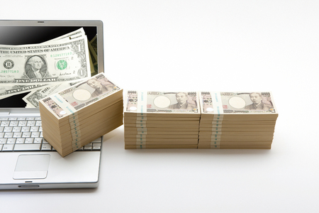 WAD and laptopの写真素材