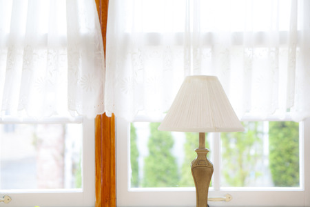 Bedroom bay windowの写真素材