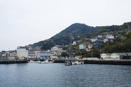 Kamishima Island fishingの写真素材