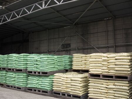 Building materials yard