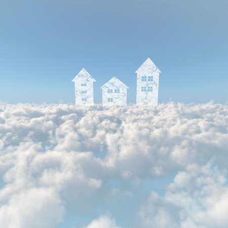 Clouds and cloudsの写真素材