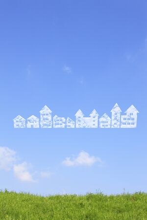 Clouds and cloudsの写真素材