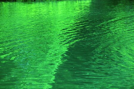 Water surface of Yogokoの写真素材