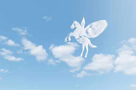 Pegasus cloudsの写真素材