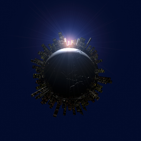 Globe and building group