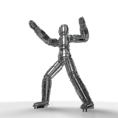 Humanoid mechaの写真素材