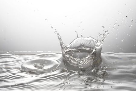 Bouncing waterの写真素材