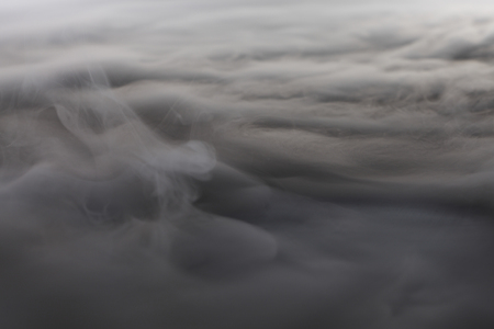 Dry ice smokeの写真素材