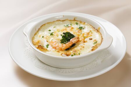 Shrimp gratinの写真素材