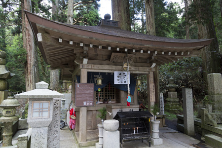 Okunoin Nakahashi of sweat Jizoのeditorial素材