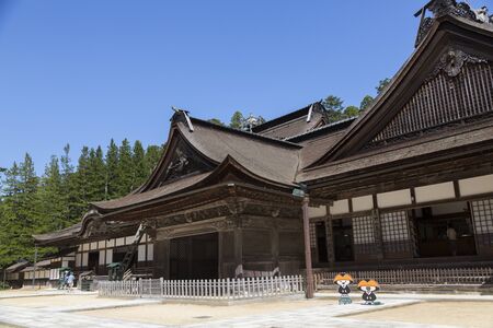 The main hall of Kongobuji Templeのeditorial素材