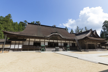 The main hall of Kongobuji Templeのeditorial素材