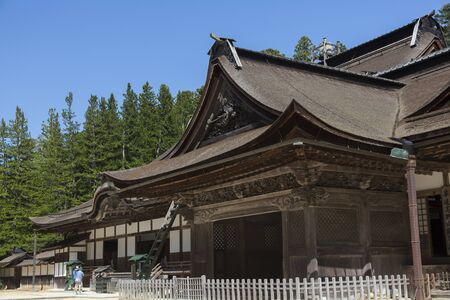 The main hall of Kongobuji Templeのeditorial素材