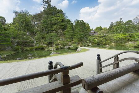 Ninna-ji Temple palace of Kitaniwaのeditorial素材