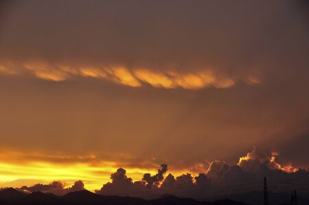 Sunset clouds