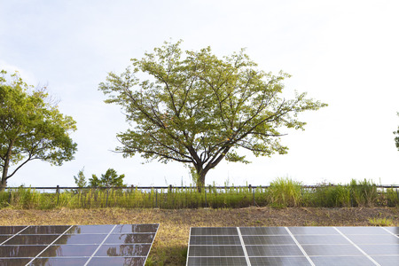 Solar Panelの写真素材