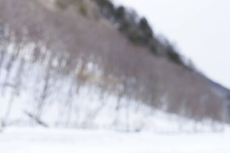 Snow backgroundの写真素材