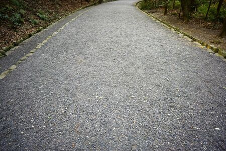 Gravel roadの写真素材
