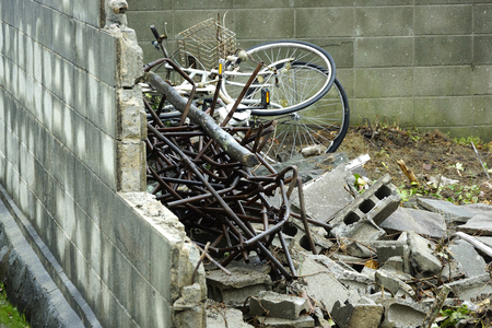 Large garbageの写真素材
