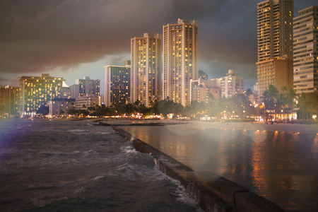 Hotels in Waikikiのeditorial素材