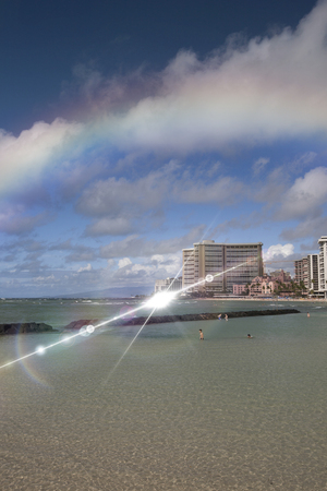 Hotels in Waikikiのeditorial素材