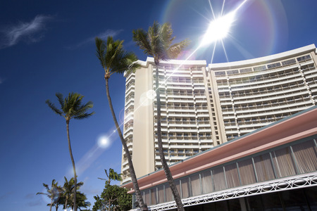 Hotels in Waikikiのeditorial素材
