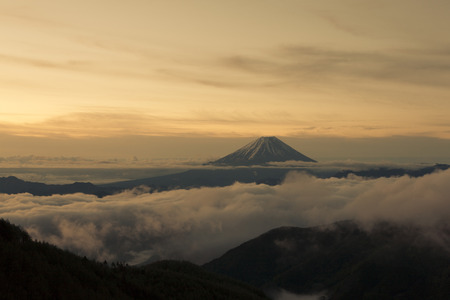 Mount Fuji from Mt.の写真素材