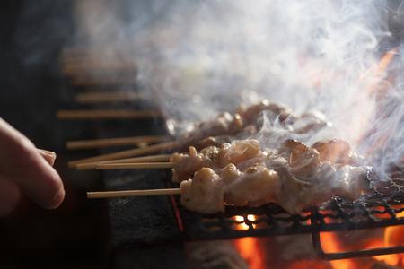 Grilled chickenの写真素材
