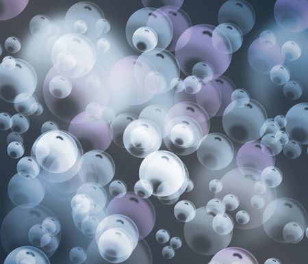 Abstract colorful bubbles background 