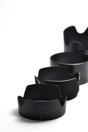 Camera lens hood pattern の写真素材