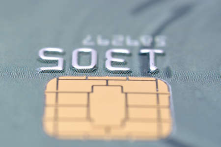 Close-up Business chip card の写真素材