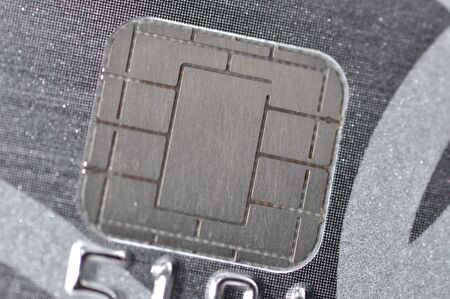 Close-up Business chip cardの写真素材