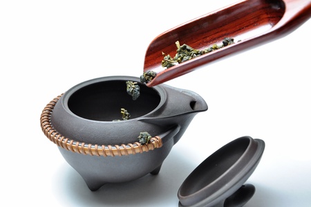 Macro chinese tea