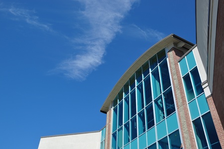 One side of building with nature view