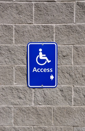 Disable access signの写真素材