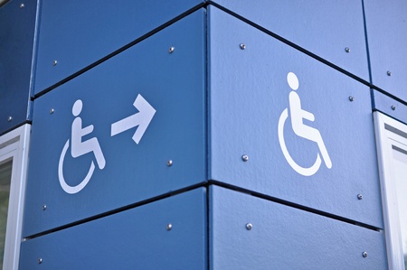 able access sign の写真素材
