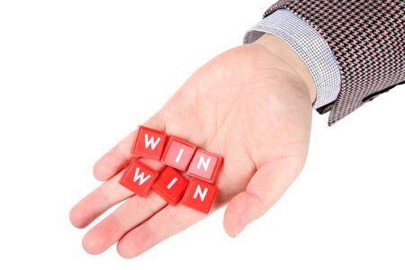 Abstract the best way; both winの写真素材