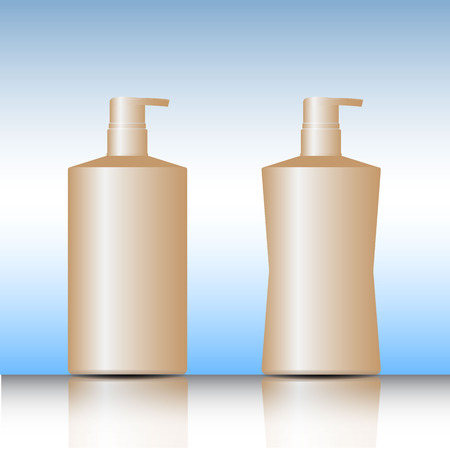 pump bottle vectorのイラスト素材