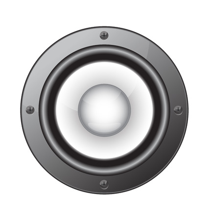 audio speaker vector illustration のイラスト素材