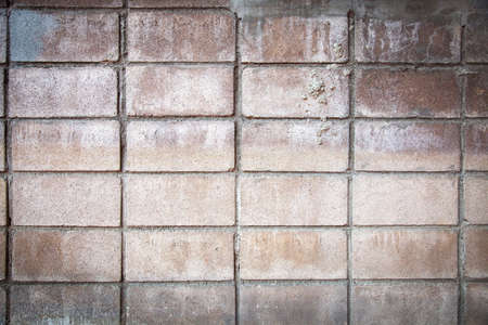 Cinder block wall background and texture